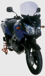 BULLE HAUTE PROTECTION +10CM SUZUKI DL650 V-STROM 2004 À 2011 ET DL1000 V-STROM 2004 À 2013 NOIR CLAIR ERMAX / RE010403072