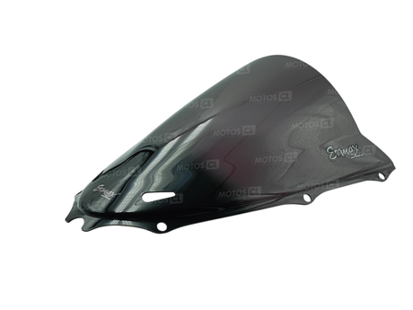 BULLE ERMAX AÉROMAX NOIR CLAIR POUR KAWASAKI ZZR1400-ZX14R 2006 À 2020 DOUBLE COURBURE / RE070303064