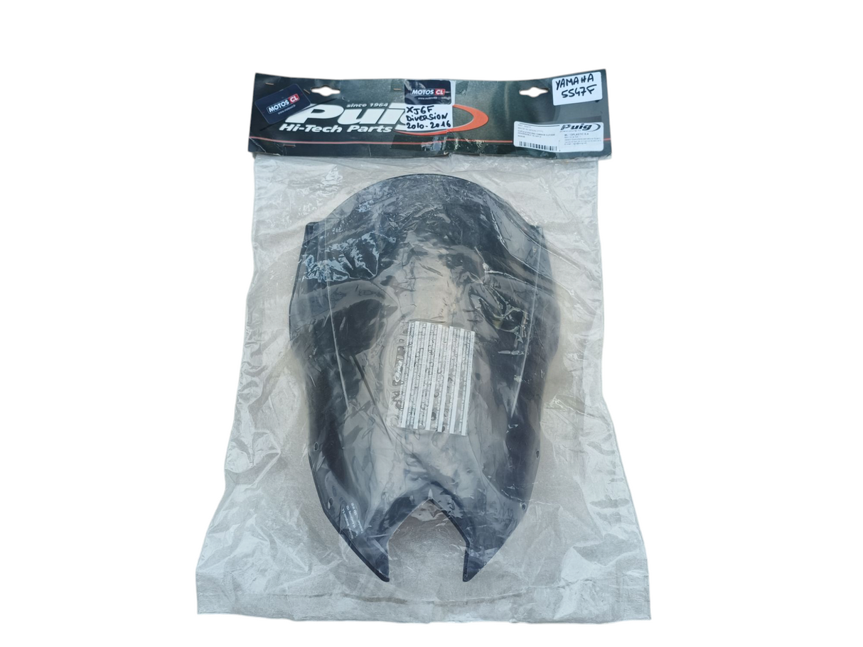 BULLE TOURING YAMAHA XJ6 DIVERSION F 2010 À 2016 NOIR FONCÉ PUIG / RP5547F