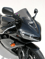 BULLE AÉROMAX DOUBLE COURBURE YAMAHA R1 2007 À 2008 NOIR OPAQUE ERMAX / RE070256089