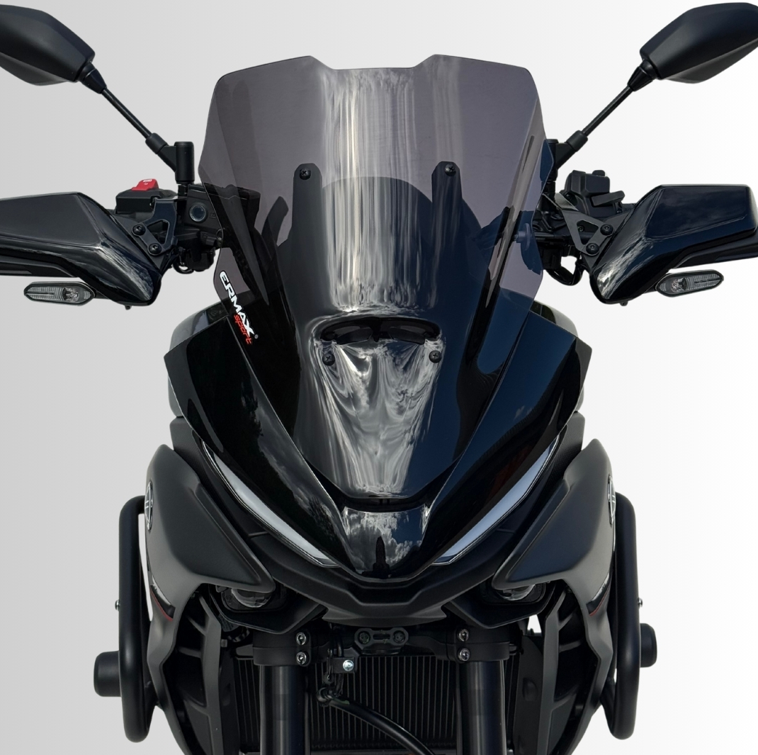 BULLE SPORT YAMAHA MT07 TRACER 2025 À 2026 NOIR CLAIR ERMAX / RE0302Z13-03