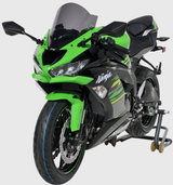 BULLE ERMAX AÉROMAX NOIR CLAIR POUR KAWASAKI ZX6R 2019 À 2021 DOUBLE COURBURE / RE0703S72-03