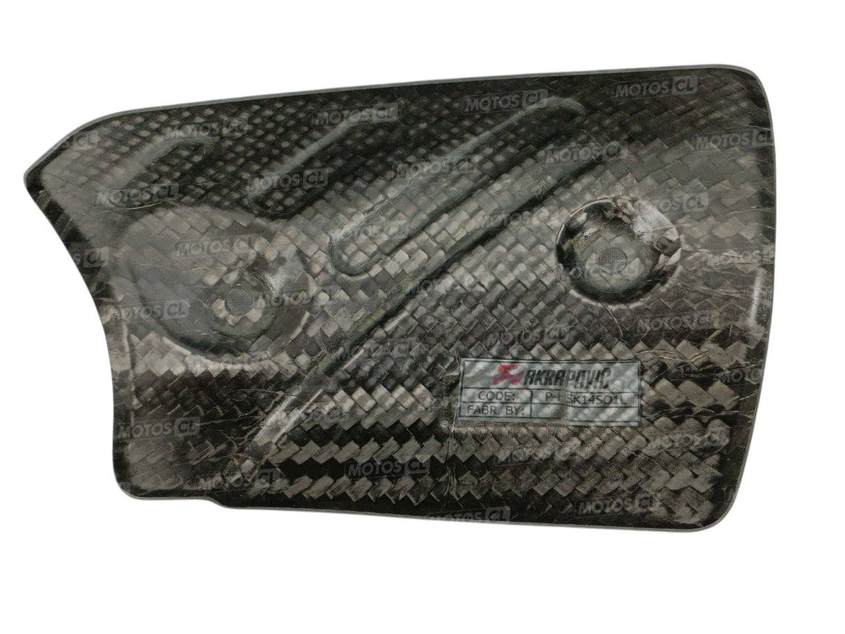 PARE CHALEUR AKRAPOVIC CARBONE KAWASAKI ZZR1400 GAUCHE 2012 A 2024 /  RAP-HSK14SO1L