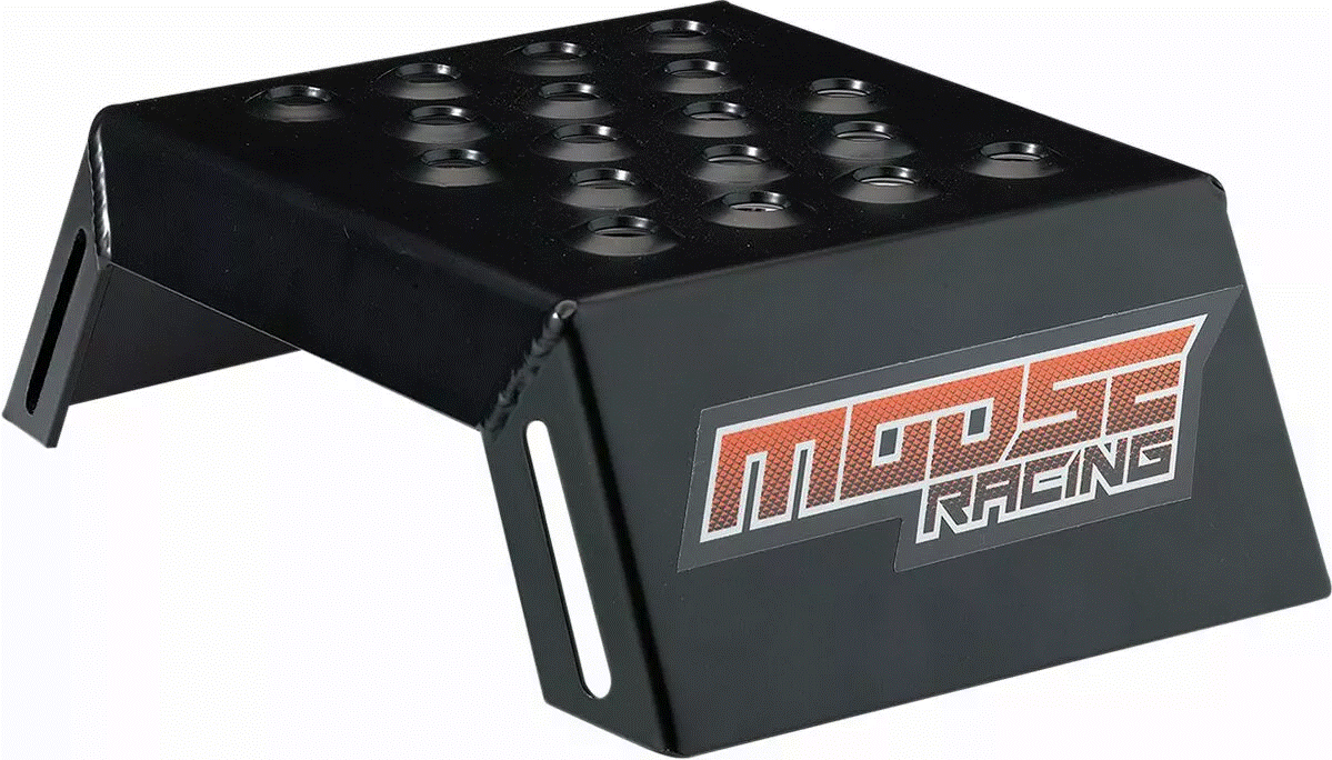 RÉHAUSSES POUR CALE DE DÉPART EN ALUMINIUM RÉGLABLE ENTRE 16.51CM ET 22.86CM MOOSE RACING / RM4101-0523