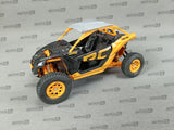 MINIATURE SSV CAN AM MAVERICK X3 X RC NOIR-ORANGE 1/18ÈME / RN085-58283