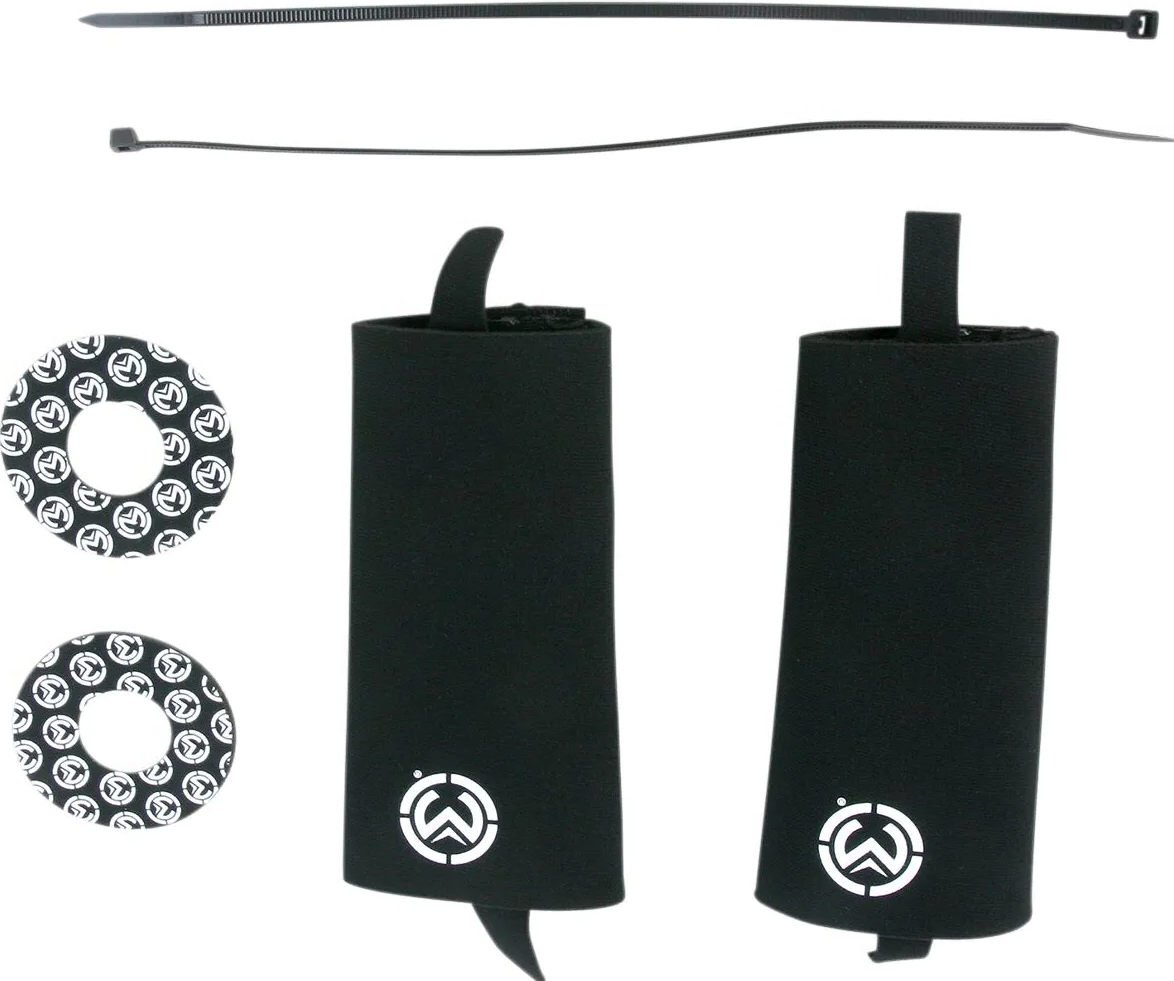 CHAUSSETTES DE PROTECTION FOURCHE UNIVERSELLES AVEC FERMETURE ÉCLAIR Ø44 À 55MM + DONUTS OFFERTS MOOSE RACING / RM0406-0036