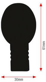 CLIGNOTANTS ROND NOIR AMPOULES 12V21W UNIVERSEL HOMOLOGUÉS / RB322071