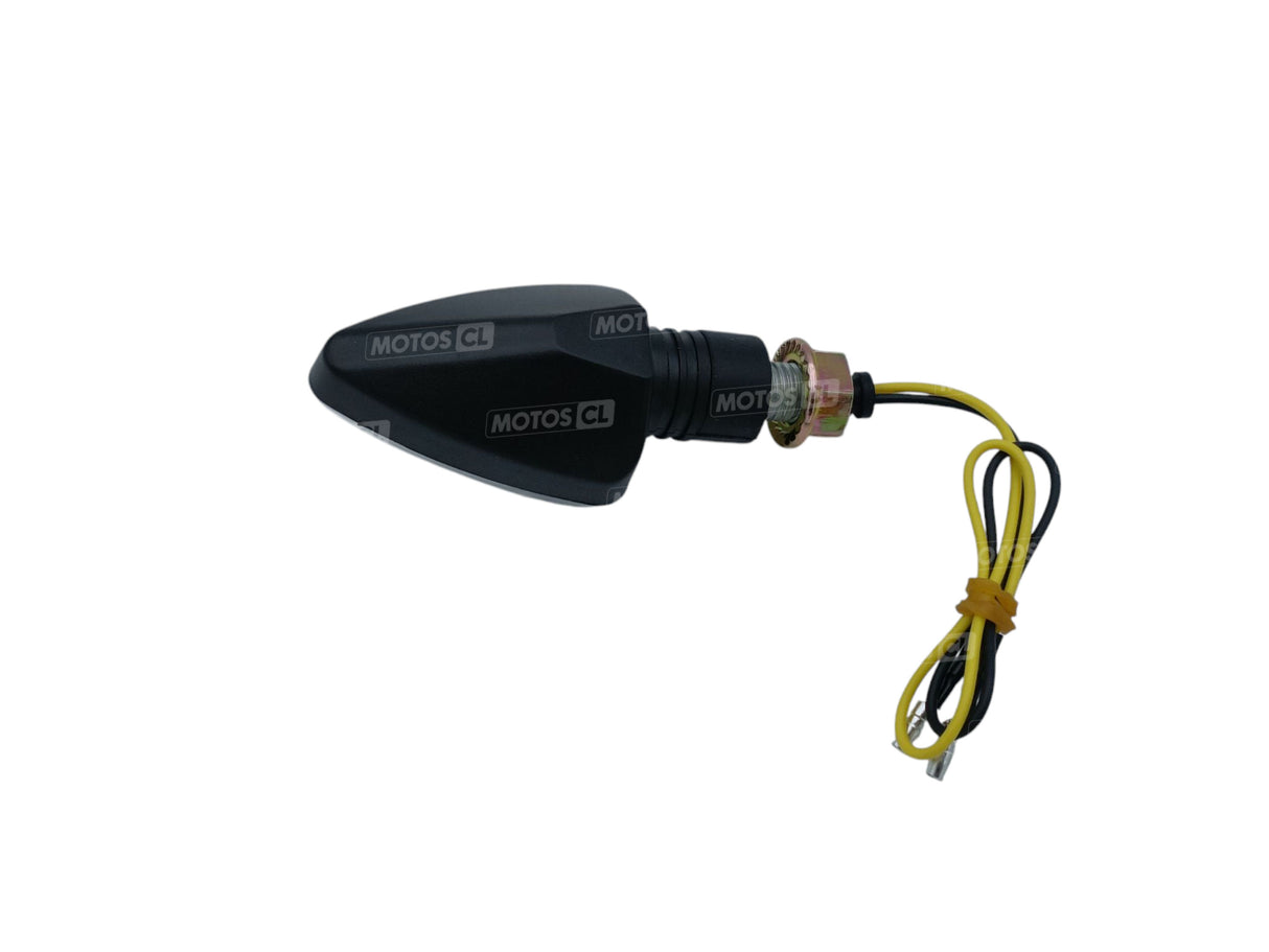 CLIGNOTANTS FLÈCHE COURT NOIR LEDS 12V0,5W UNIVERSEL HOMOLOGUÉS / RB1066947