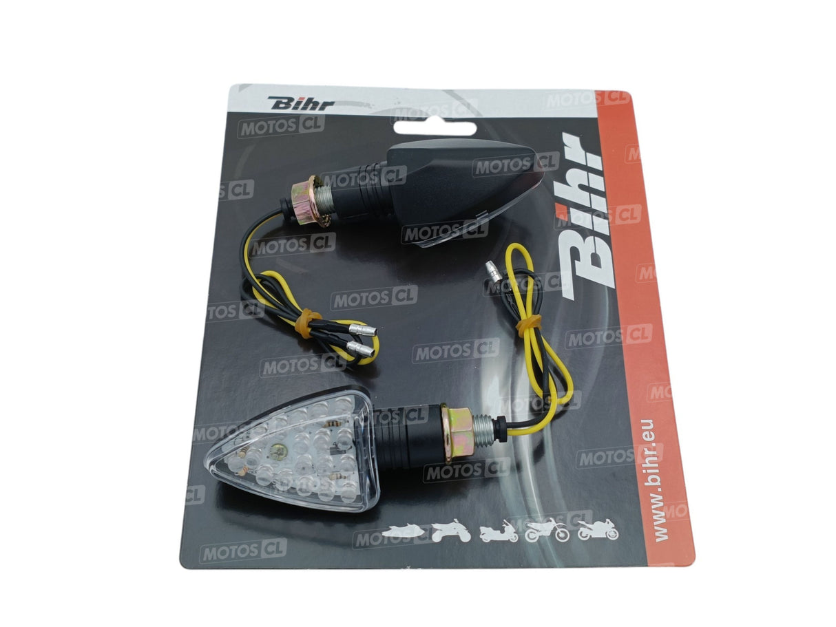 CLIGNOTANTS FLÈCHE COURT NOIR LEDS 12V0,5W UNIVERSEL HOMOLOGUÉS / RB1066947