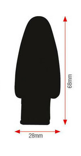 CLIGNOTANTS TRIANGLE NOIR AMPOULES 12V21W UNIVERSEL HOMOLOGUÉS / RB322008