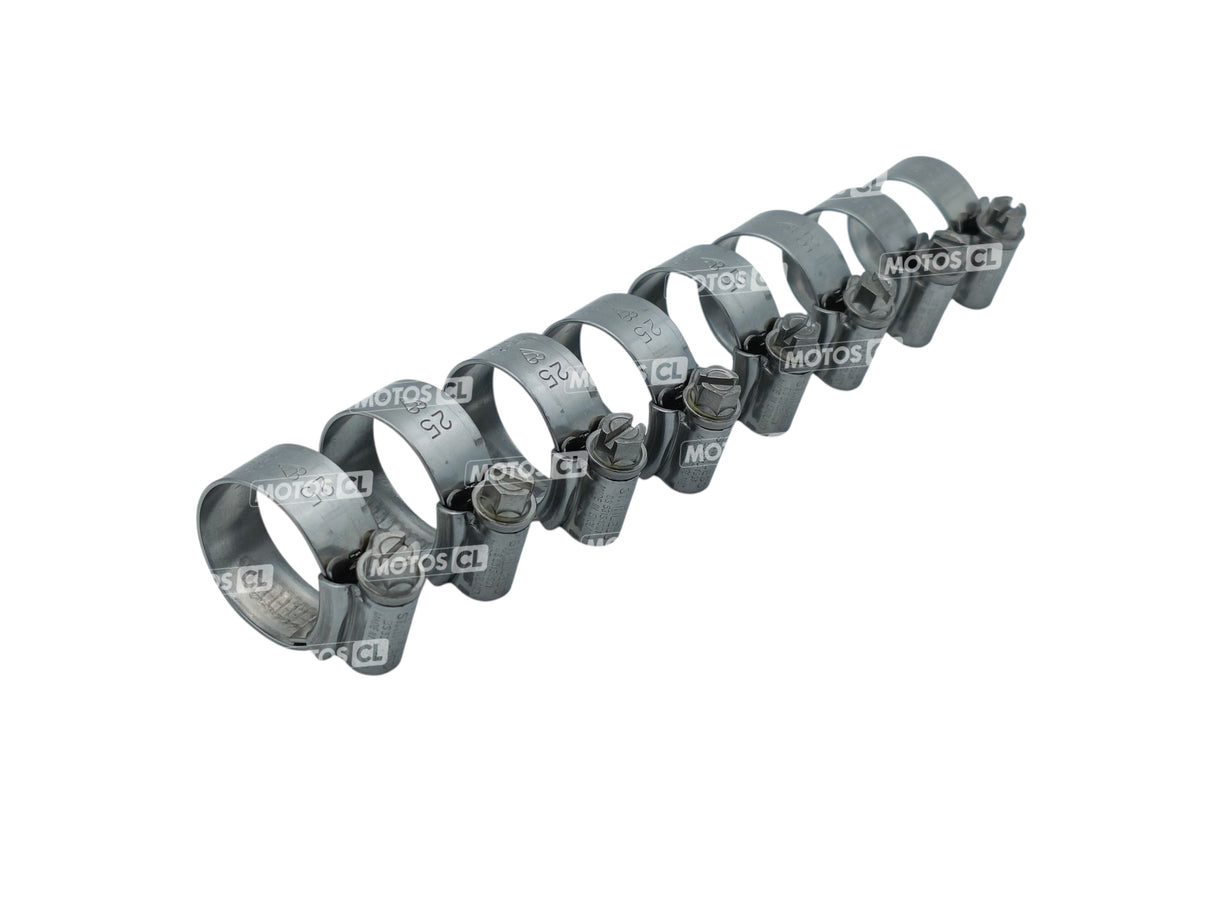 KIT COLLIERS POUR DURITES DE RADIATEUR SAMCO SPORT CRF250R 2022 À 2026-CRF250R WE 2025 À 2026-CRF250RX ENDURO 2022 À 2026 HONDA / RSCK HON-126