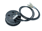 COMPTEUR DE VITESSE ET COMPTE TOURS VÉLONA Ø80MM A LED BLEUE 260KMH CUVELAGE NOIR DAYTONA / 87791