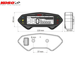 COMPTEUR DIGITAL MULTIFONCTIONS KOSO / DB-01RN