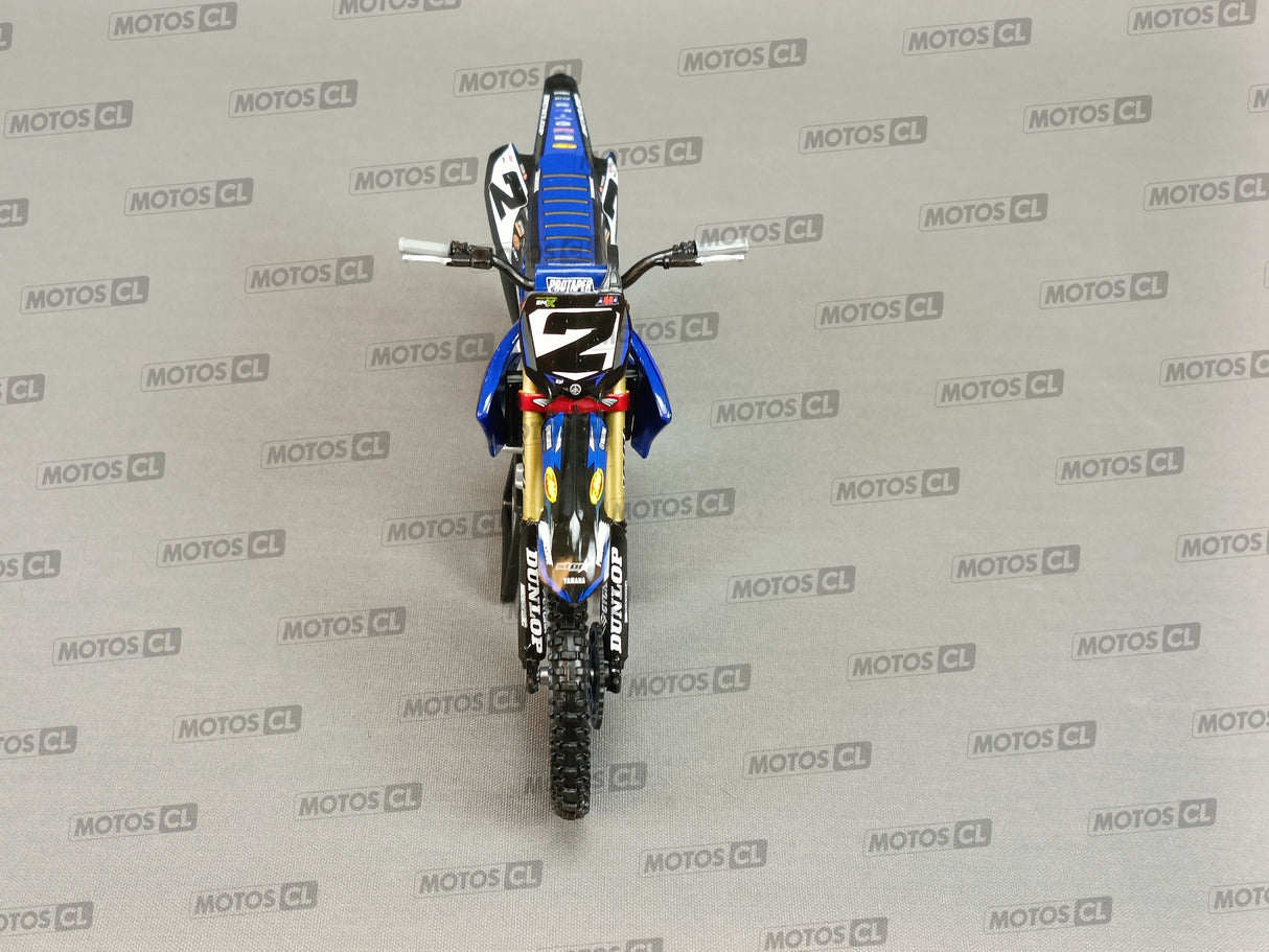 MINIATURE MOTOCROSS YAMAHA RACING N°2 COOPER WEB 1/12ÈME / RN085-58483