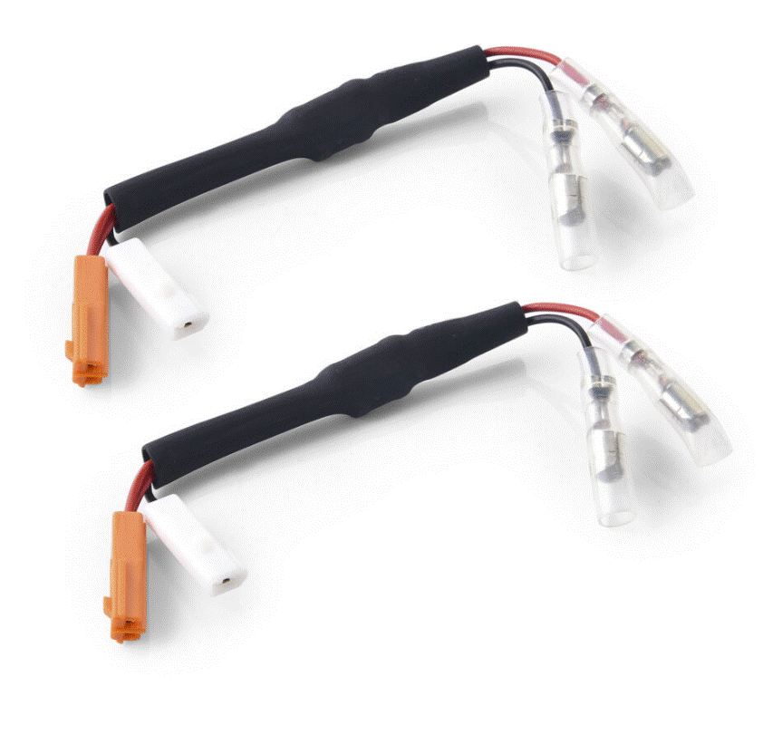 KIT CÂBLES AVEC RÉSISTANCES 2 PIÈCES POUR CLIGNOTANTS LED RIZOMA POSITION AVANT HONDA CBR1000R-R FIREBLADE 2020 À 2023 et CBR1000RR SP 2020 À 2023 / RREE158H