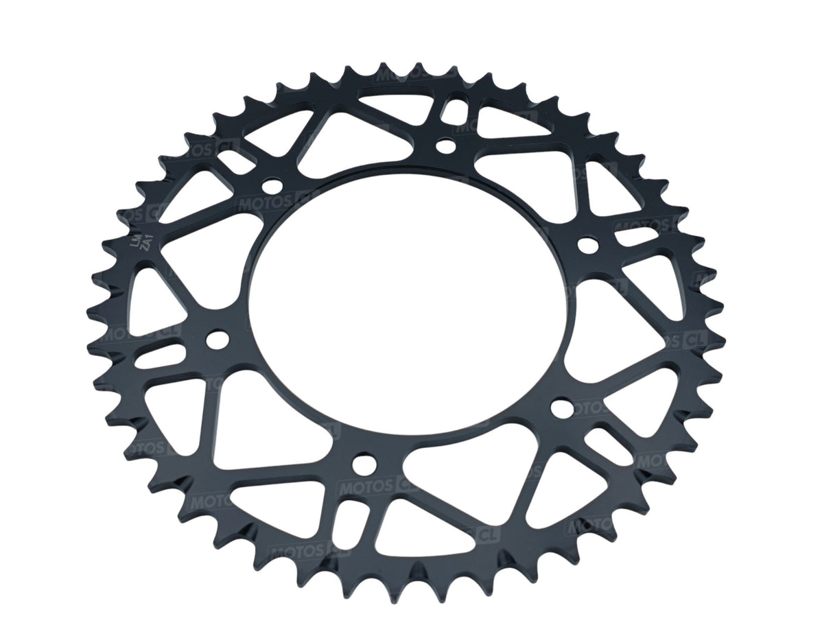 COURONNE AFAM ACIER SLK+ ANTI-BOUE 520 OFF ROAD 48 DENTS HM CRE-HONDA CR125-CR250-CR500-CRF250R-CRF250RX-CRF450R-CRF450RX-CRF450X / RA10212SLK+48