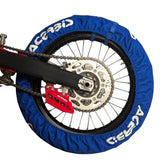 HOUSSES DE PROTECTION POUR PNEUS AVANT 21" ET ARRIÈRE 18"-19" ACERBIS NOIR-BLANC / RA0027143.315