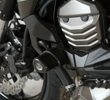 TAMPONS DE PROTECTION KAWASAKI Z800 ET Z800E 2013 À 2016 AÉRO R&G RACING / RRCP0334BL