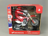 MINIATURE MOTOCROSS HONDA 450CRF+PILOTE 1/12ÈME / RN085-57875