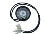 COMPTEUR DE VITESSE ET COMPTE TOURS VÉLONA Ø80MM A LED BLEUE 260KMH CUVELAGE NOIR DAYTONA / 87791