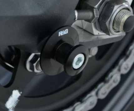 DIABOLOS DE BRAS OSCILLANT KAWASAKI-CF MOTO M10X1.25 ALU NOIR RG RACING / RRITBO003BK