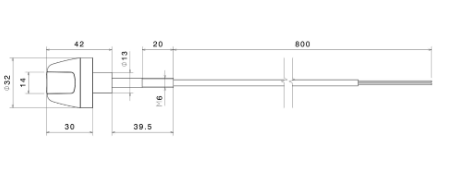 CLIGNOTANT RIZOMA LED SGUARDO EMBOUT DE GUIDON 2 COLORIS / RRFR060B RRFR060CH