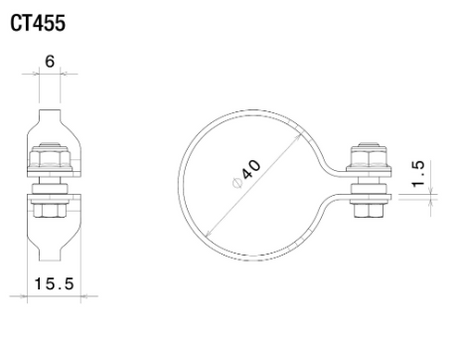 KIT DE MONTAGE RESERVOIR FLUIDE RIZOMA / CT455B