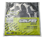 DISQUE DE FREIN AVANT GALFER WAVE® FIXE RAINURÉ Ø270MM 125YZ-250YZ-YZF250-YZF450-WR450F YAMAHA / RGDF298RW