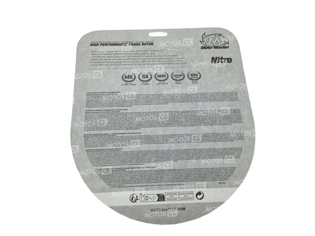 DISQUE DE FREIN AVANT NITRO TYPE ORIGINE Ø270MM FIXE POUR BIMOTA BX450 ET KAWASAKI KX250-KXF250-KX250X-KX450-KXF450-KX450X MOTO MASTER / RM110638