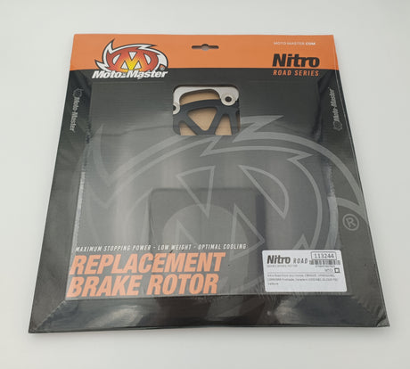 DISQUE DE FREIN AVANT WAVE INOX MOTO-MASTER SÉRIE NITRO HONDA CBR600F-CBR900RR-GL1800 GOLDWING-GL1800 GOLDWING F6B-VFR800-VFR800X CROSSRUNNER-XL1000V VARADÉRO / RM113244