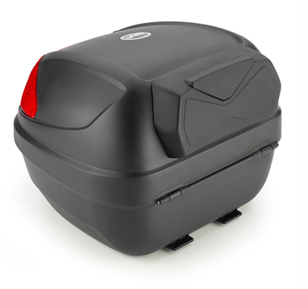 TOP CASE GIVI NOIR MONOLOCK E300N2B AVEC PLATINE / RGE300N2B