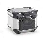 TOP CASE GIVI TREKKER OUTBACK EVO 42 EN ALUMINIUM ANODISÉ SMART SECURITY LOCK MONOKEY/ RGOBKEV42AA