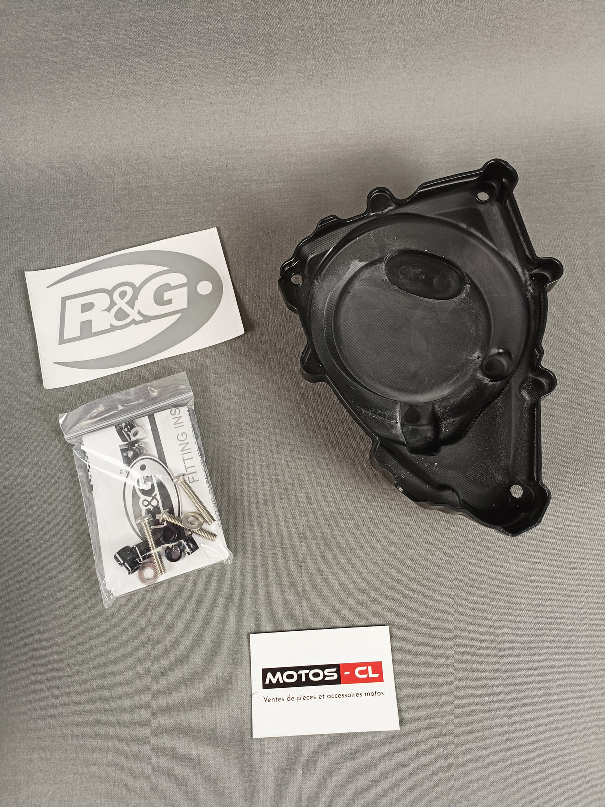 COUVRE CARTER GAUCHE YZF-R3 YZF-R25 MT03 MT125 MT25 YAMAHA R&G RACING / RRECC0184BK