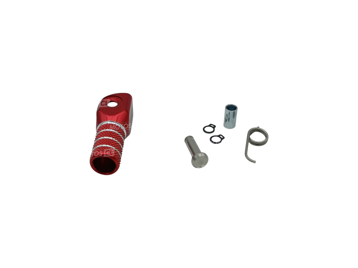 EMBOUT DE REMPLACEMENT POUR SELECTEUR DE VITESSE SCAR EN ALU ANODISÉ ROUGE / RSGSLT3