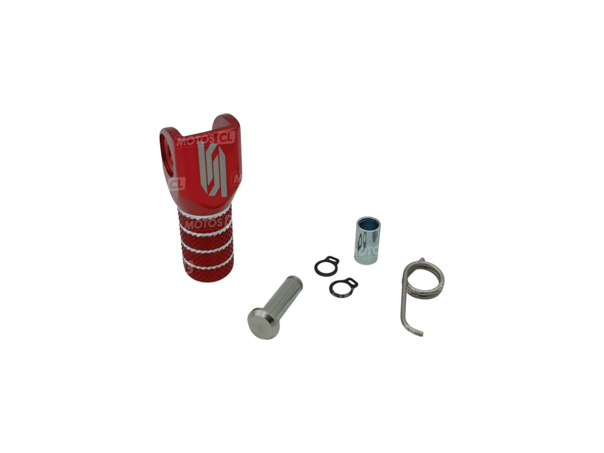 EMBOUT DE REMPLACEMENT POUR SELECTEUR DE VITESSE SCAR EN ALU ANODISÉ ROUGE / RSGSLT3
