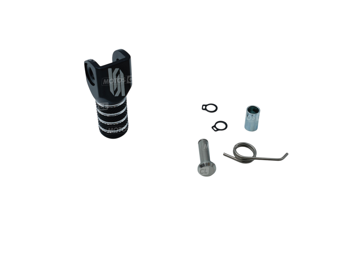 EMBOUT DE REMPLACEMENT POUR SELECTEUR DE VITESSE SCAR EN ALU ANODISÉ NOIR / RSGSLT1