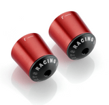 EMBOUTS DE GUIDON ROUGE BMW CE04-K1300R-K1200R-S1000RR-KAWASAKI ER6F-ER6N-NINJA 300-ZX6R-ZX4R-ZX4RR-VERSYS 1000-Z1000-Z1000SX-Z300-Z750-Z750R-Z800-Z900-Z900RS-YAMAHA TRACER 900-TRACER 900GT RIZOMA / MA510R