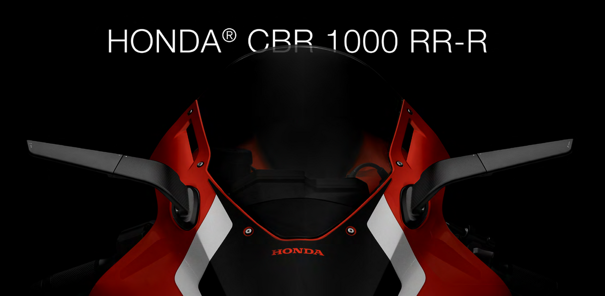 RÉTROVISEURS RIZOMA STEALTH GRIS ALU HONDA CBR1000RR-R FIREBLADE 2017 À 2023 ET CBR1000RR SP 2020 À 2023 / RRBSS031A