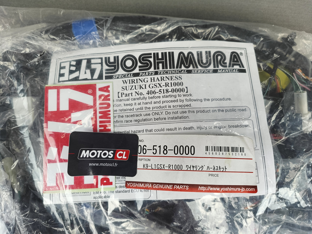 FAISCEAU ÉLECTRIQUE RACING YOSHIMURA 1000GSXR 2009 À 2011 SUZUKI / 406-518-000