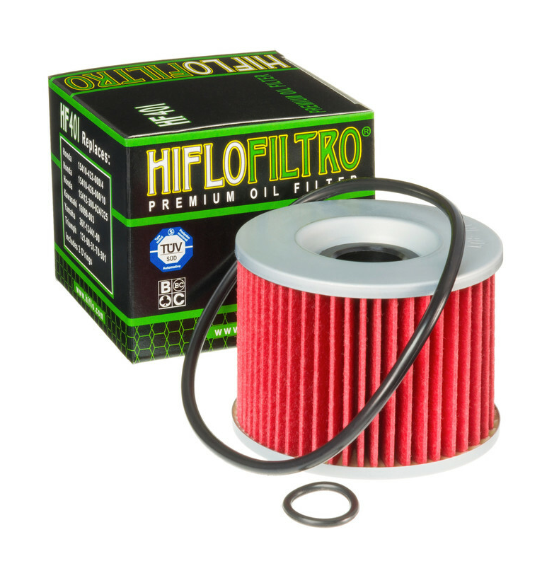 FILTRE À HUILE HIFLOFILTRO HF401 HONDA-KAWASAKI-YAMAHA / RHHF401
