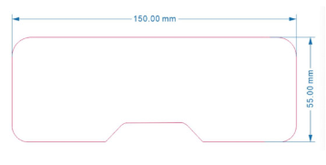 FILMS HYDROPHOBES UP DESIGN PAR AF PROTECT POUR MASQUES TOUT TERRAIN ADULTES   / RMUPMUDNOIZ
