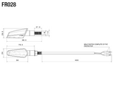 CLIGNOTANT RIZOMA LED ACTION NOIR / RRFR028B