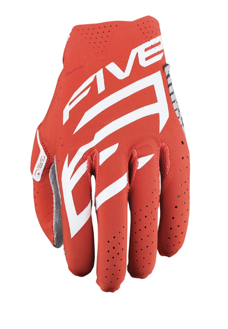GANTS FIVE MOTOCROSS MXF RACE NOUVELLE GÉNÉRATION ROUGE DU 7/XS AU 13/3XL
