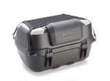 TOP CASE GIVI MONOLOCK 45LITRES AVEC PLATINE+DOSSERET+FILET+TAPIS INTERNE / B45+