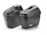 VALISES LATÉRALES NOIRES 22 LITRES MONOKEY GIVI VENDUES LA PAIRE / RGE22N
