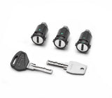 KIT 3 X SERRURES SMART SECURITY LOCK ET CLÉS POUR TOP CASE ET VALISES OUTBACK EVO GIVI / RGSLR103