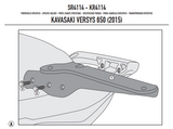 SUPPORT TOP CASE GIVI VERSYS 650 2015 À 2024 KAWASAKI / SR4114