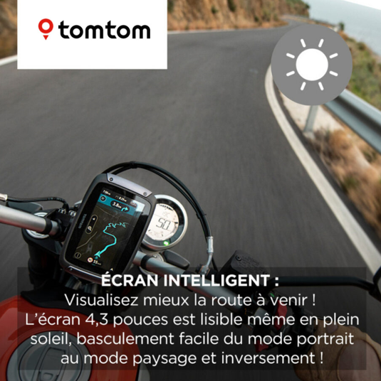 GPS MOTO ETANCHE TOMTOM RIDER 550 / TT550