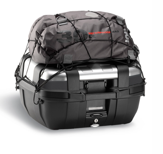 TOP CASE GIVI TREKKER OUTBACK EVO 58 EN ALUMINIUM ANODISÉ SMART SECURITY LOCK MONOKEY/ RGOBKEV58AA
