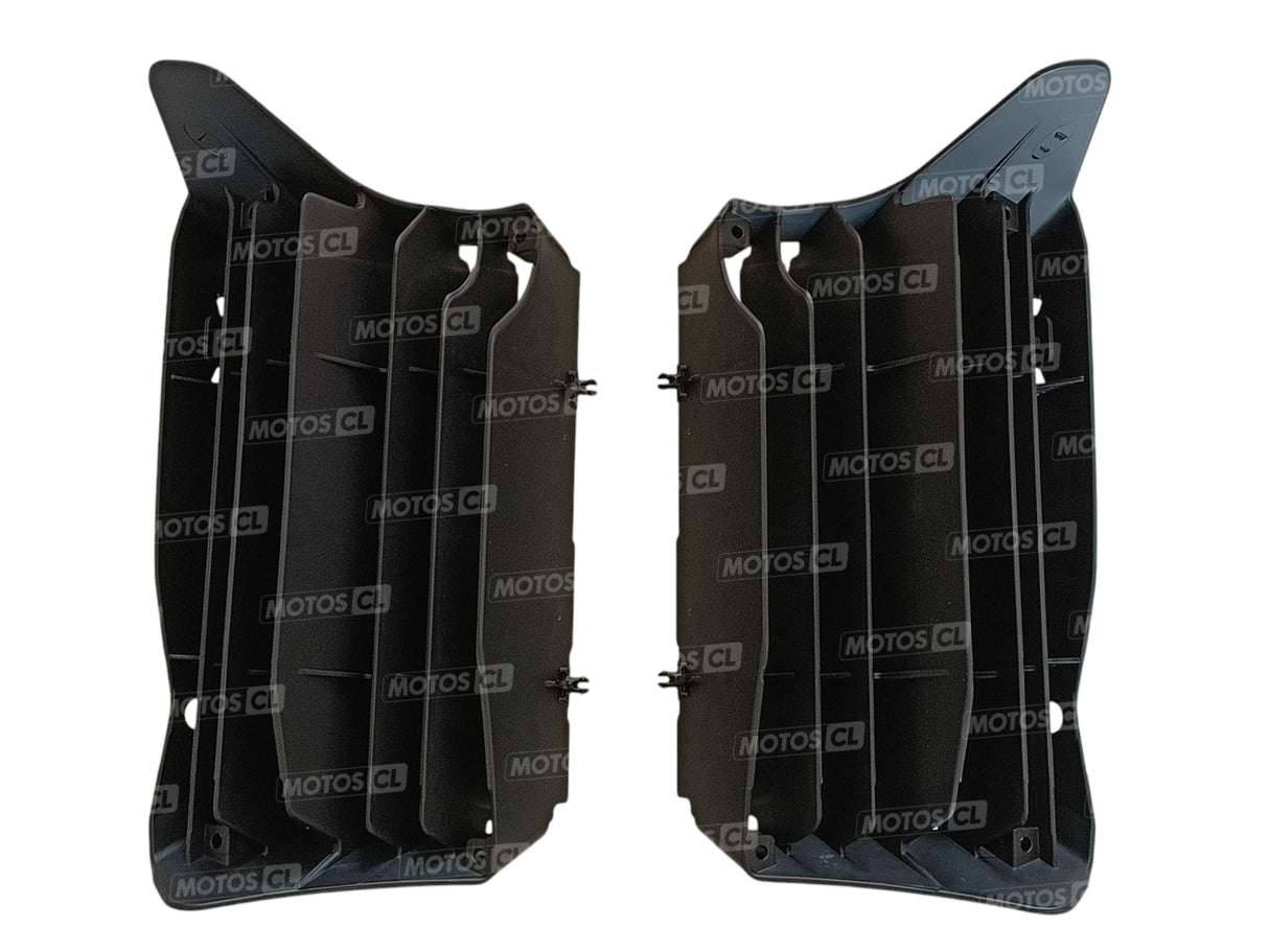 CACHES RADIATEUR HONDA CRF250R 2022 À 2025-CRF250R WE 2025-CRF250RX ENDURO 2022 À 2025-CRF450R 2021 À 2025-CRF450R WE 2025-CRF450RX ENDURO 2021 À 2025 POLISPORT / RP8476100001